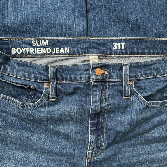 Tall Slim Boyfriend Jeans (J. Crew) - Picture 3 of 3
